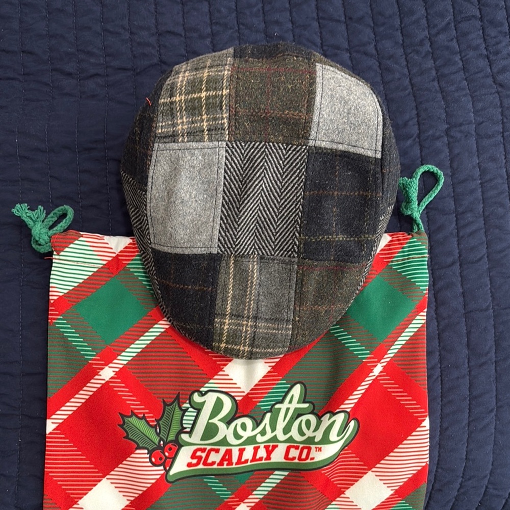 Boston Scally Co. Patchwork Cap The Lunchbox Style Ivy cap M/L